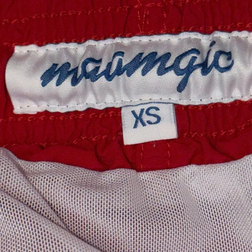 Maamgic Men’s Red Swim Shorts XS